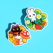 Load image into Gallery viewer, Strawberry Bunny &amp; Autumn Cat Phone Grips